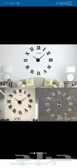 ساعات حائط 3d ( ضمان سنة ) 8