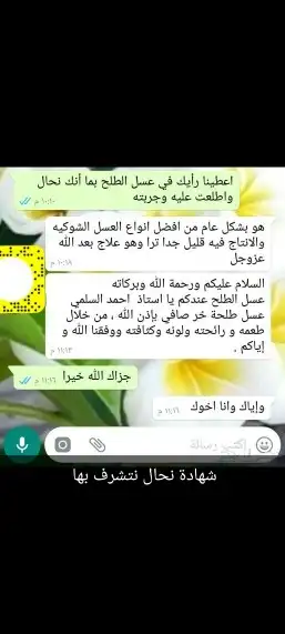 عسل بلدي و ومستورد بجميع أنواعه زيت الجوف 16