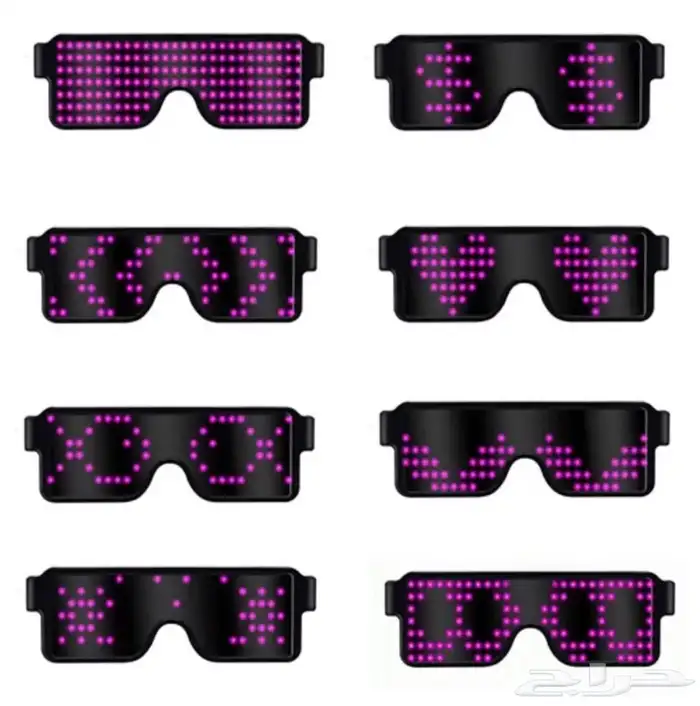 نظارات ليد led مضيئة 0