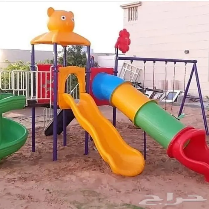 العاب خارجية فايير مراجيح وزحاليق 13