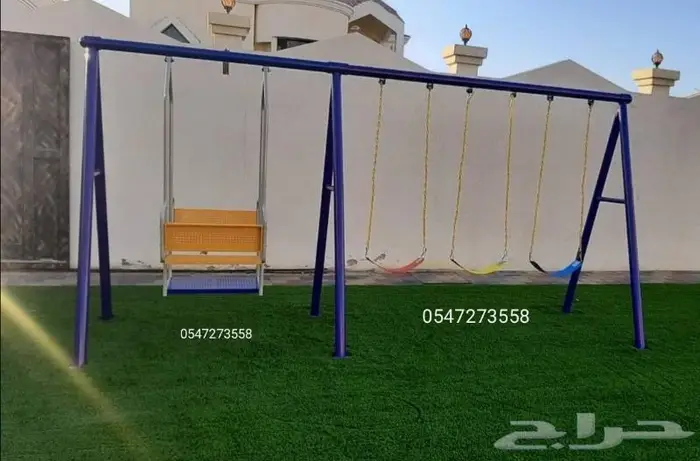 العاب خارجية فايير مراجيح وزحاليق 1