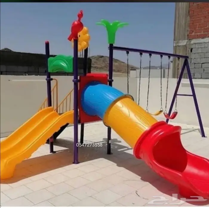 العاب خارجية فايير مراجيح وزحاليق 9