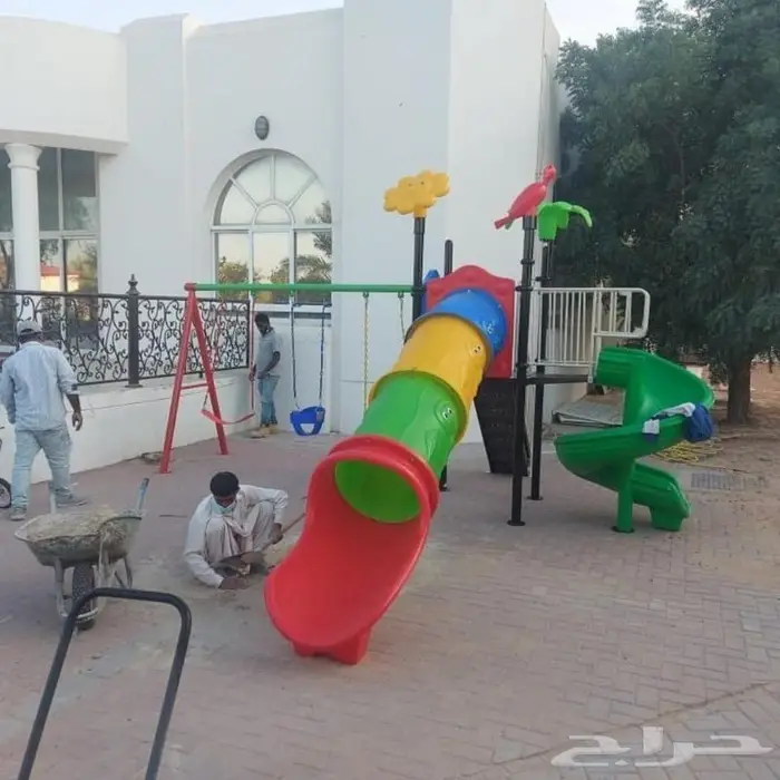 العاب خارجية فايير مراجيح وزحاليق 12