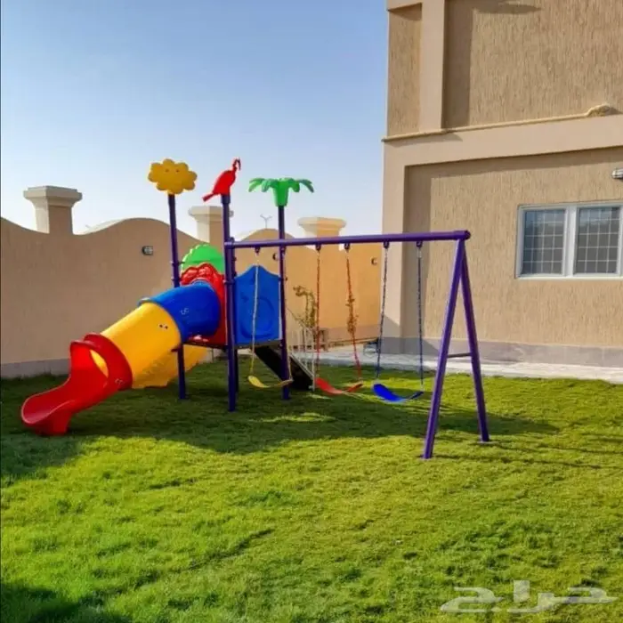 العاب خارجية فايير مراجيح وزحاليق 5