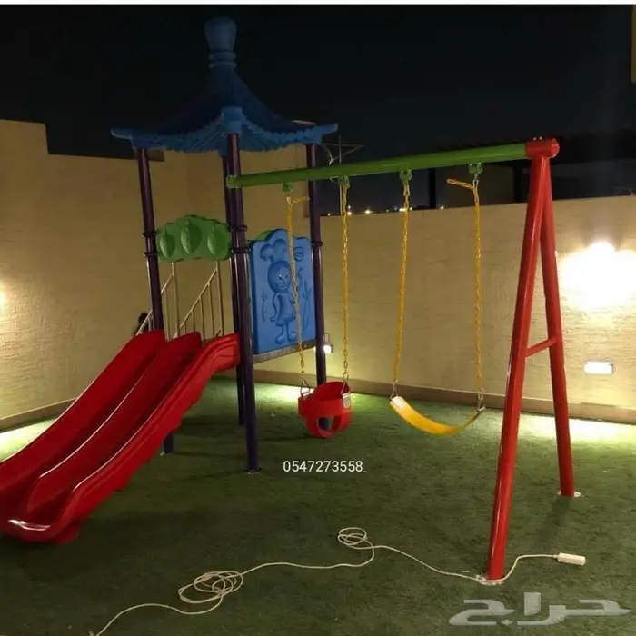 العاب خارجية فايير مراجيح وزحاليق 6