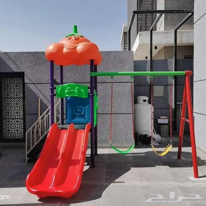 العاب خارجية فايير مراجيح وزحاليق 7