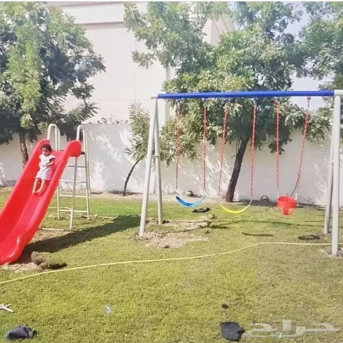 العاب خارجية فايير مراجيح وزحاليق 38