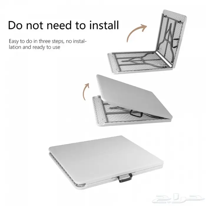 عروض الشتاء طاولة قابلة للطي.. طاولة طعام بسطة 3