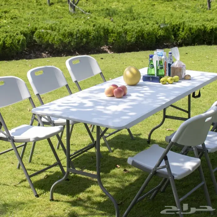 عروض الشتاء طاولة قابلة للطي.. طاولة طعام بسطة 5