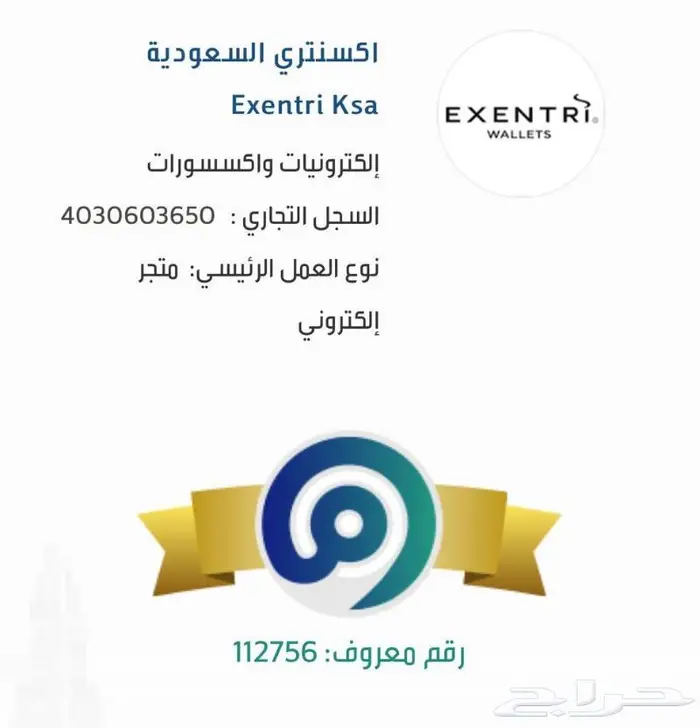 محفظة اكسنتري Exentri 11