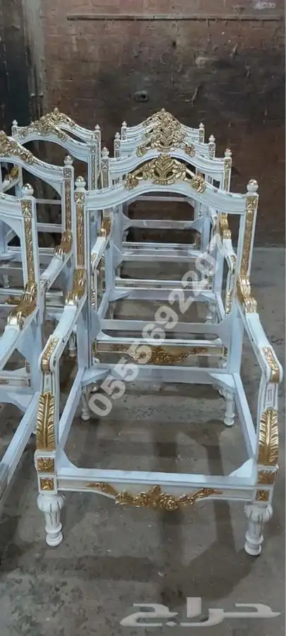 كنب ملكي قاعات أفراح مجالس فخمة كراسي قصور_ تصميم تفصيل 29