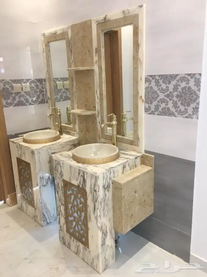 مغاسل رخام طبيعي رخام صناعي 3