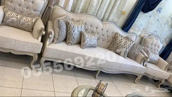 كنب ملكي قاعات أفراح مجالس فخمة كراسي قصور_ تصميم تفصيل 21