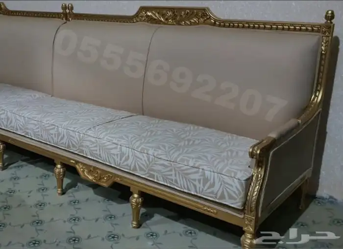 كنب ملكي قاعات أفراح مجالس فخمة كراسي قصور_ تصميم تفصيل 6