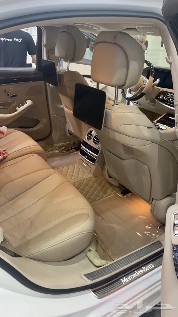 دعاسات جلد لحماية الارضية مرسيدس s 34