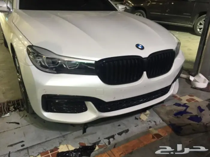 تجليد شبك ونياكل الBMW الفئة 7 6