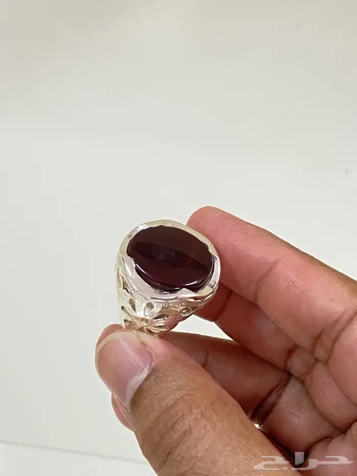 خاتم كرزي صافي وفخم كرزي اليمن 7