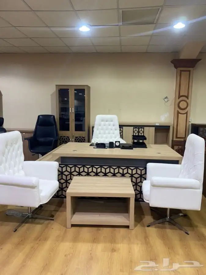 اطقم مكاتب فخمة مقاسات كبيرة  وموديلات جديدة 7