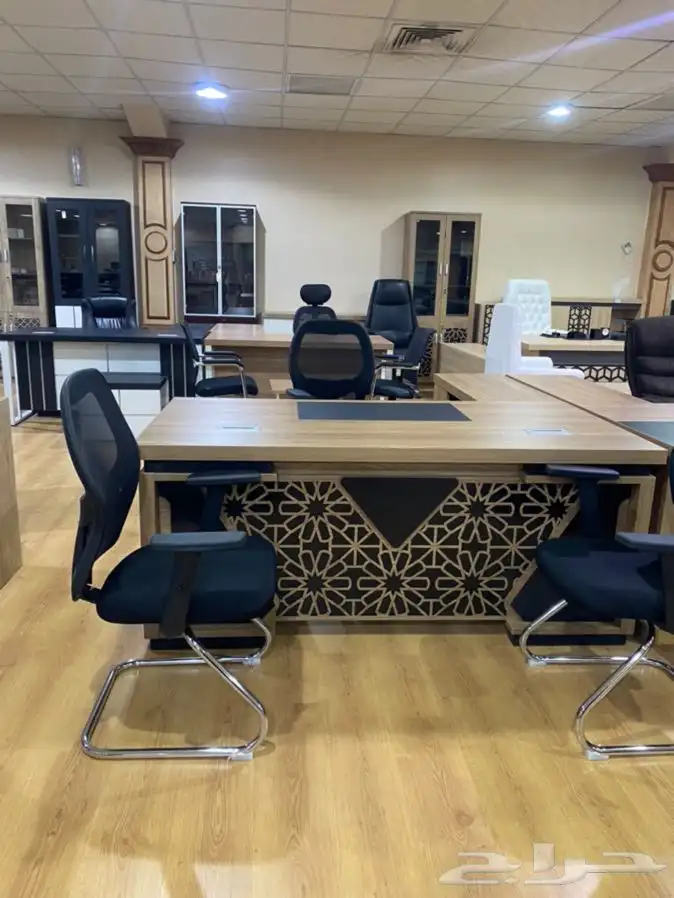 اطقم مكاتب فخمة مقاسات كبيرة  وموديلات جديدة 6