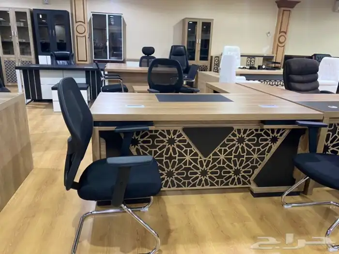 اطقم مكاتب فخمة مقاسات كبيرة  وموديلات جديدة 8