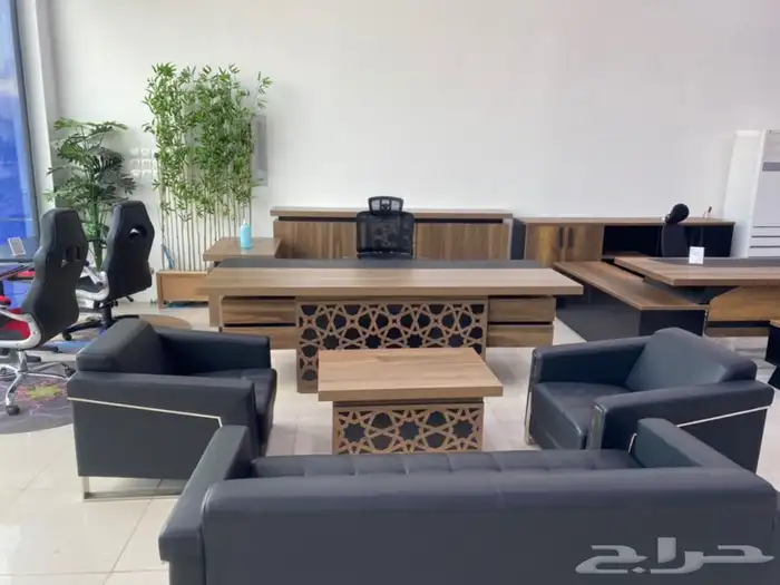 اطقم مكاتب فخمة مقاسات كبيرة  وموديلات جديدة 9