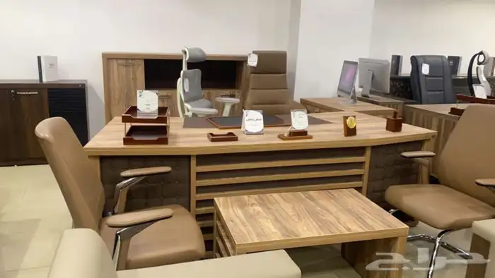 اطقم مكاتب فخمة مقاسات كبيرة  وموديلات جديدة 3