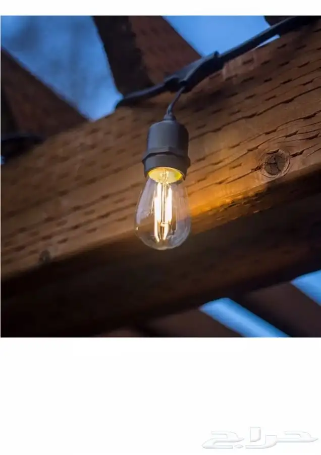 انارة عقدية 18 متر 30 مصباح LED. عقد إنارة مقاوم للماء 3