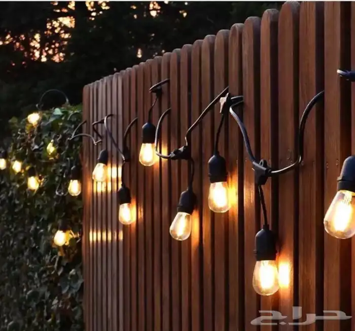 انارة عقدية 18 متر 30 مصباح LED. عقد إنارة مقاوم للماء 2