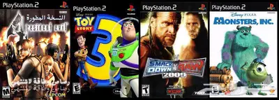 العاب سوني 2 PS2 منسوخة كوبي اشرطة 38