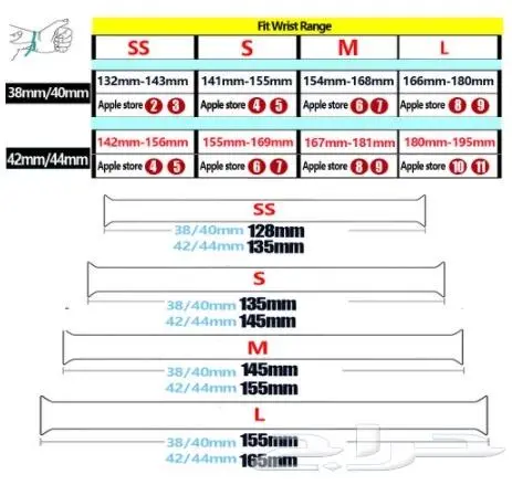 اساور ساعة ابل الجديدة - سيور ابل - اساور ابل 1