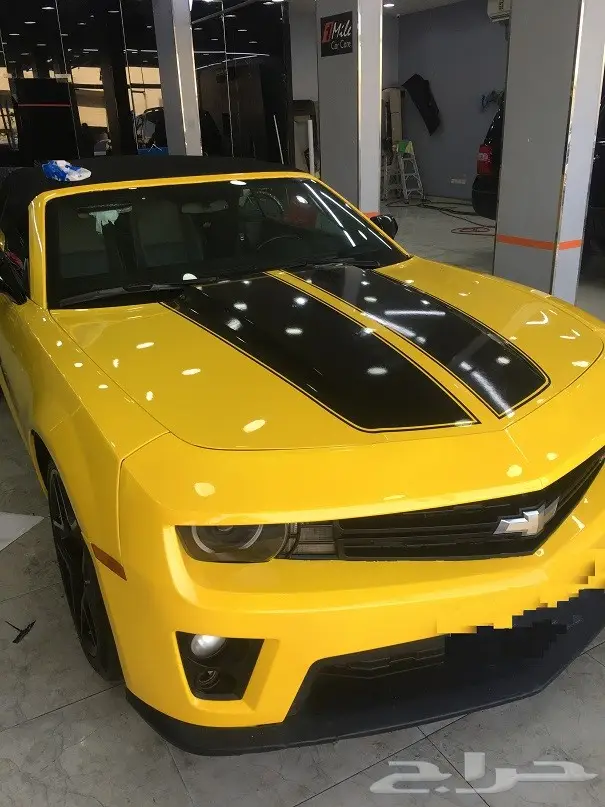 تركيب خطوط للشيفروليه كمارو بالوان مختلفة 7