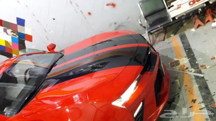 تركيب خطوط للشيفروليه كمارو بالوان مختلفة 3