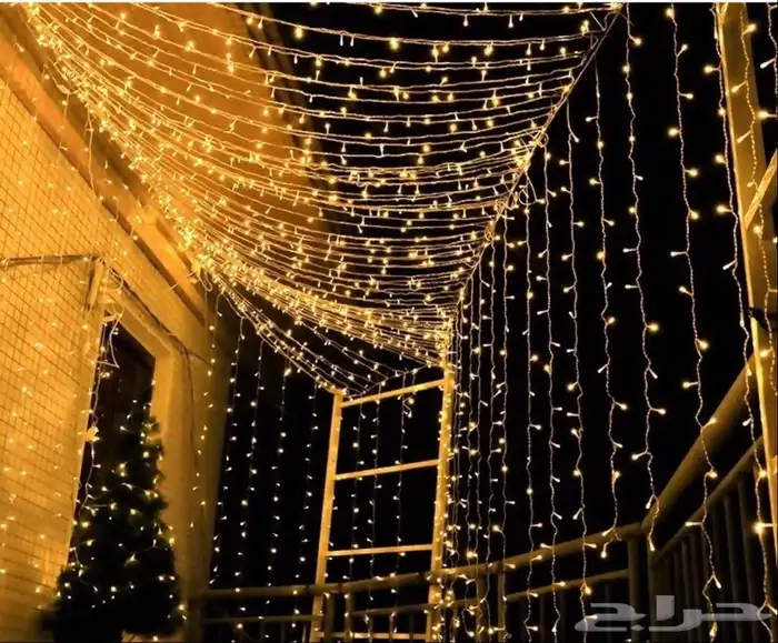 شبكة مضيئة وستارة وحبل LED 27