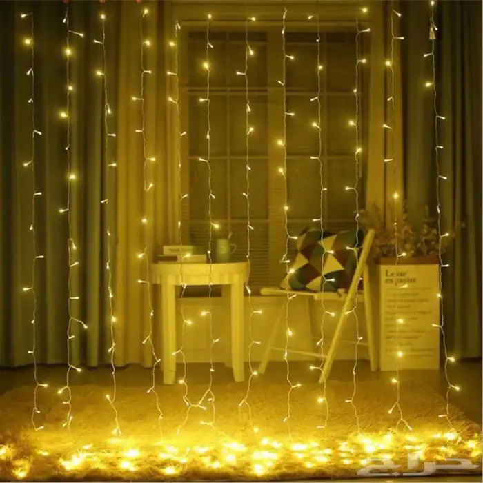 شبكة مضيئة وستارة وحبل LED 23