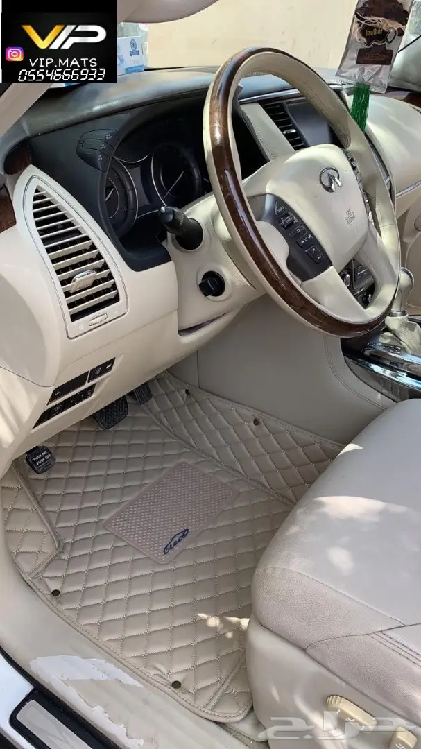 ارضيات جلد فاخرة تويوتا هايلايندر  14