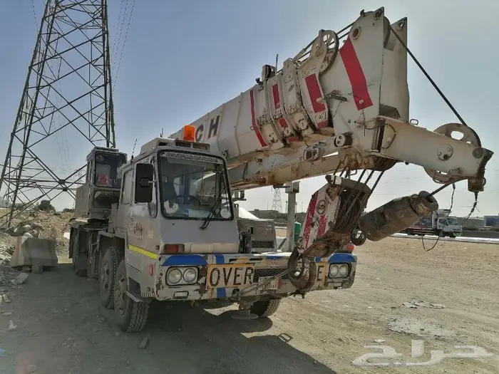 كرين 50 طن للأيجار الرياض جميع المدن الصناعيه 0