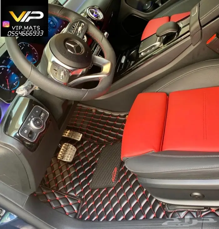 ارضيات جلد فاخرة تويوتا هايلايندر  12