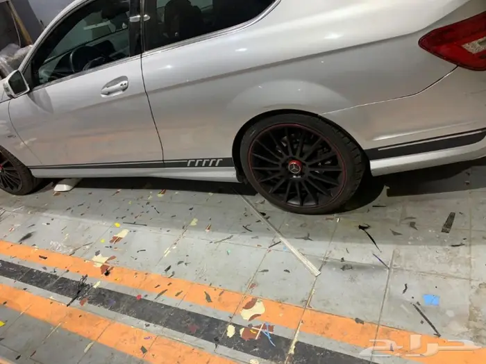 تركيب خطوط اديشن للمرسيدس C او E class 8