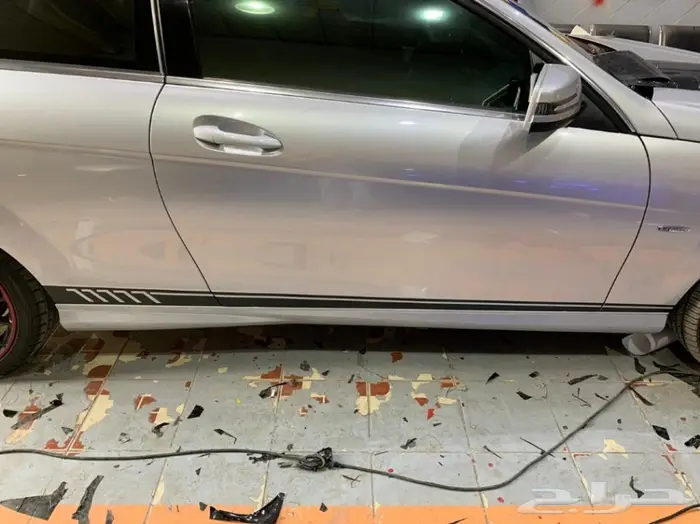 تركيب خطوط اديشن للمرسيدس C او E class 9