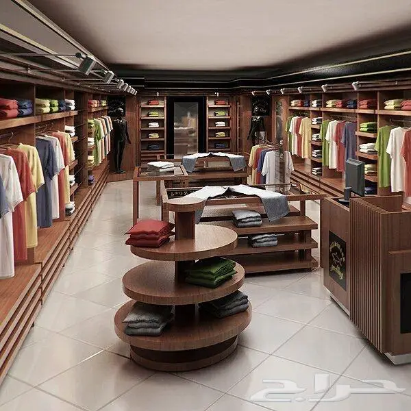 تصميم ديكور محل 2