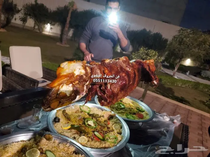 مطابخ فن الخروف المشوي  31