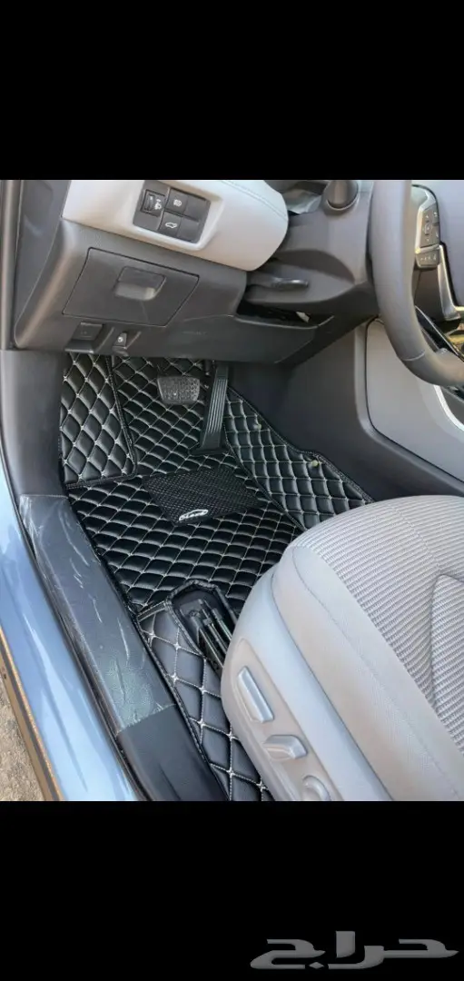 Toyota هايلاندر ارضيات جلد فاخرة 0