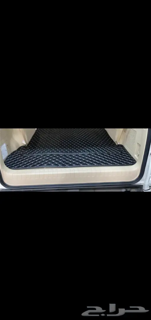 Toyota هايلاندر ارضيات جلد فاخرة 8