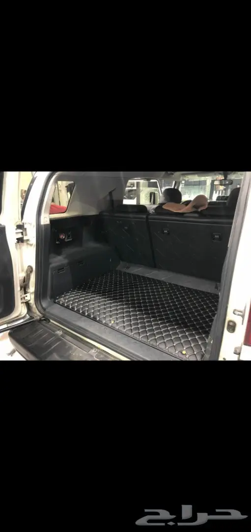 Toyota هايلاندر ارضيات جلد فاخرة 18