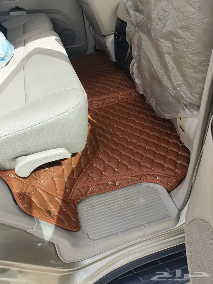 Toyota هايلاندر ارضيات جلد فاخرة 38