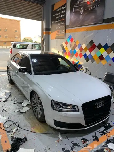 تجليد بلاك اديشن للاودي A8 مع الضمان 2