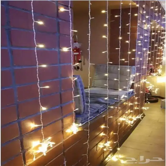 اضاءة شبكة وستارة LED 4