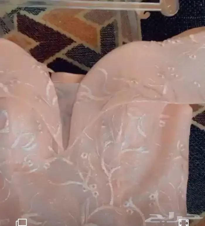فستان شبكة او سهرة فخم للبيع 3