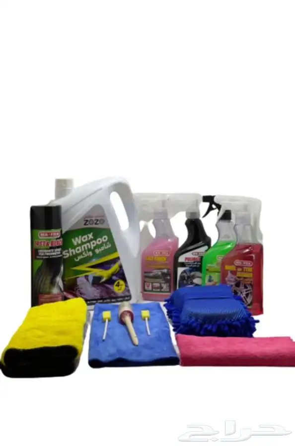 لدينا جميع منتجات العناية بالسيارات 1