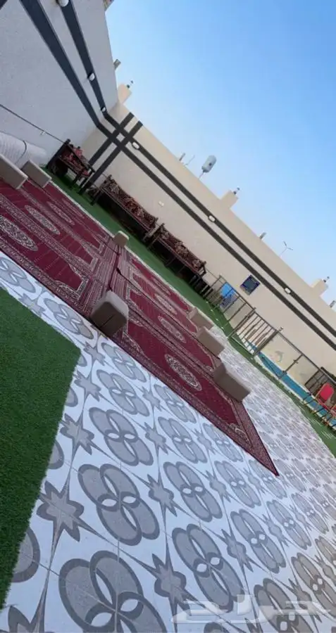 استراحة قسمين مسبحين للايجار 5
